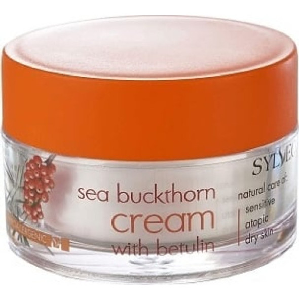 Sylveco Sea Buckthorn and Birch Moisturizing Cream with Betulin Intensive care for increased suppleness