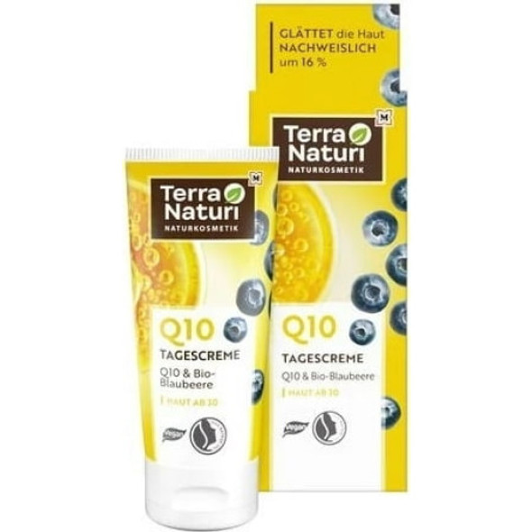 Terra Naturi Q10 Day Cream Minimises the signs of skin aging