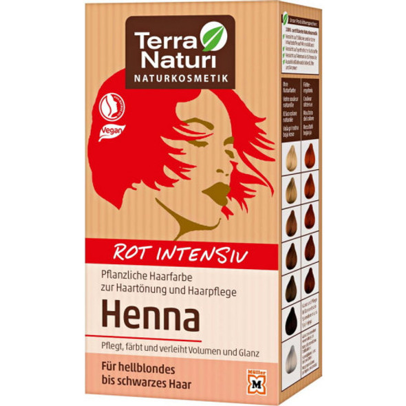 Terra Naturi Blonde Henna Dye Individually colour adjustable Plant-based tint Hair