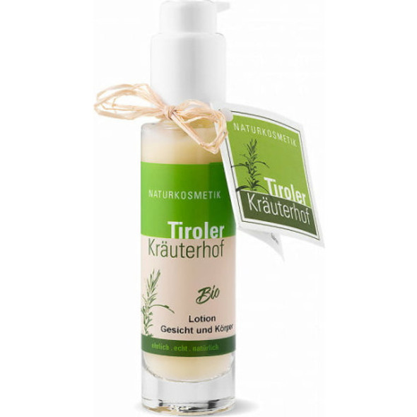 Tiroler Kräuterhof Organic Body Lotion Pleasant care with a delicate fruity scent