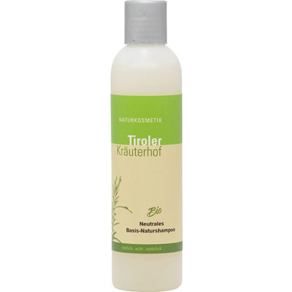 Tiroler Kräuterhof Organic Neutral Base Natural Shampoo pH 5.5 Very mild & natural