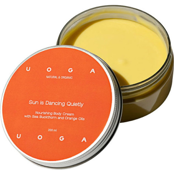 UOGA UOGA "Sun dancing quitely" Body Cream Moisturising body cream with a zesty citrus scent