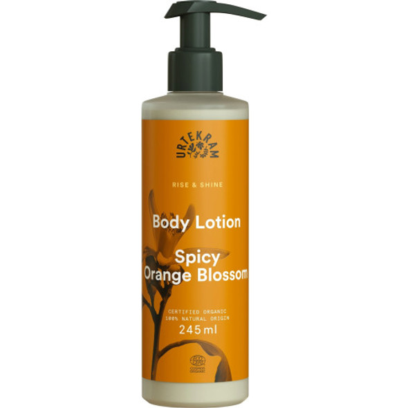 Urtekram Spicy Orange Blossom Body Lotion For a pleasant feeling of freshness