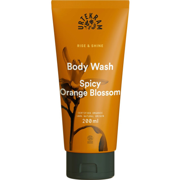 Urtekram Spicy Orange Blossom Body Wash Natural, skin-nourishing cleanser
