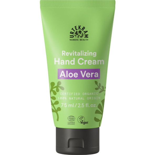Urtekram Aloe Vera Hand Cream Promotes skin regeneration & nourishes the skin