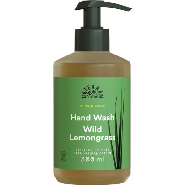 Urtekram Wild Lemongrass Hand Wash Ideal for a pleasant & clean skin feel