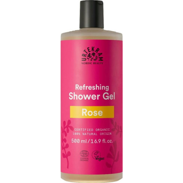 Urtekram Rose Shower Gel Cleanse & softens the skin - seductive scent