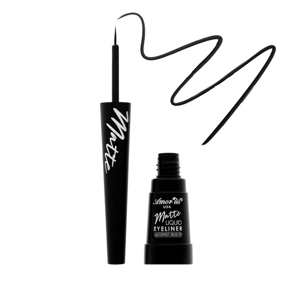 AM-EMD5 : Matt Liquid Eyeliner with Brush Tip 2 DZ