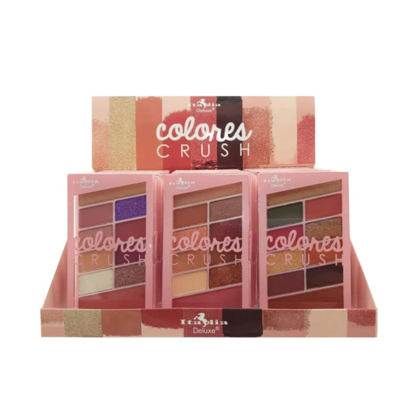 ITA-2010A : Colores Crush Matte & Shimmer Eyeshadow Palette 2 DZ