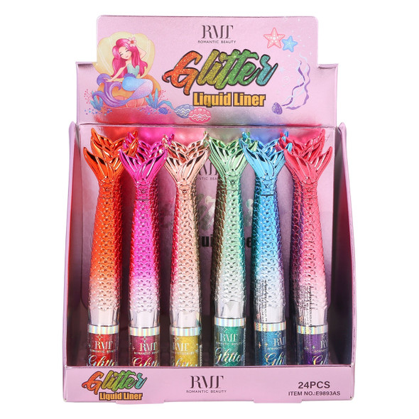 RMT-E9893AS Mermaid's Tail Glitter Liquid Liner : 2 DZ