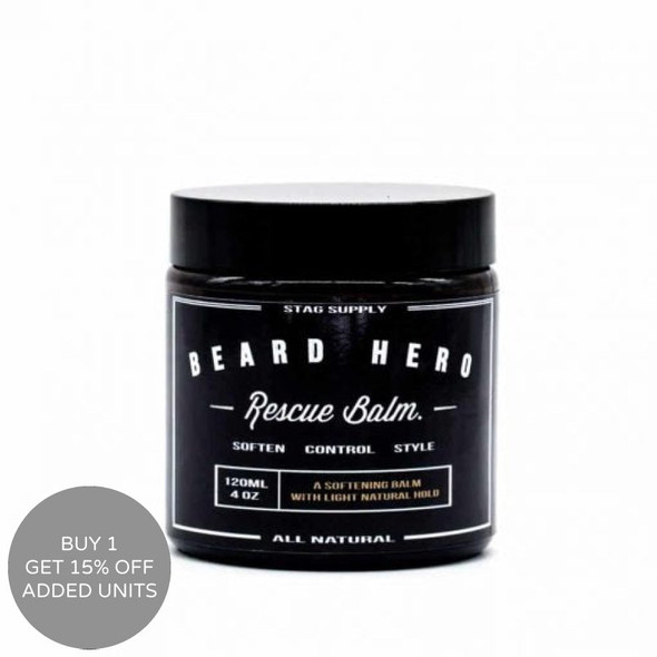 Stag Supply Beard Balm 120ml Beard Hero Rescue Balm