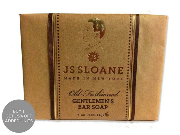JS Sloane Old Fashioned Gentlemen's Bar Soap - 198g