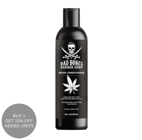 Bad Bones Barber Shop Hemp Conditioner 237ml