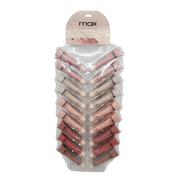 CH-MLC8309: Max High Pigment Lipgloss-Nudes 3 DZ