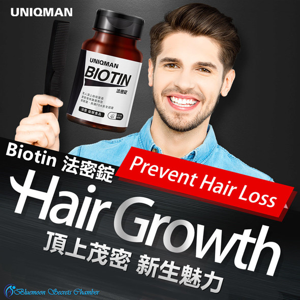 UNIQMAN Biotin Tablets?Healthy Hair?