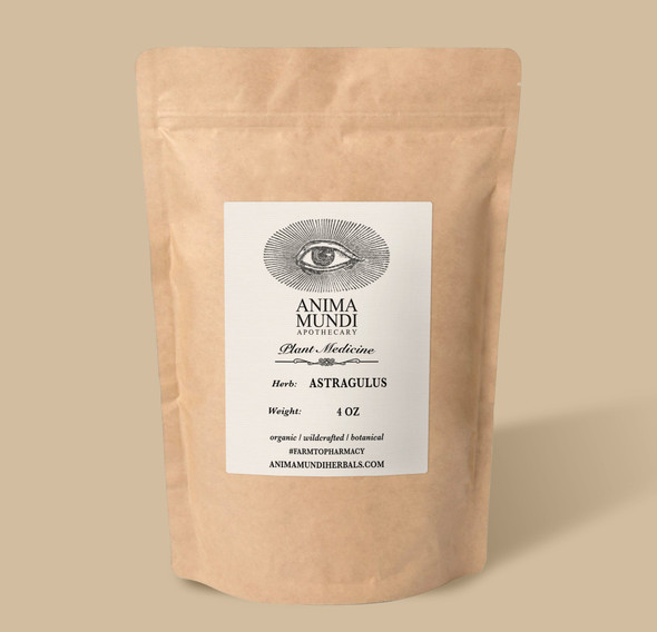 Astragalus, Organic 4 oz BULK BAG