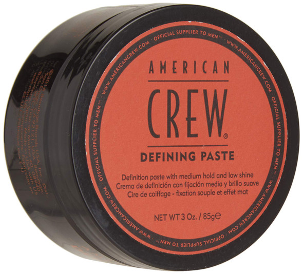 American Crew Defining Paste, 3 oz, Added Texture with Low Shine