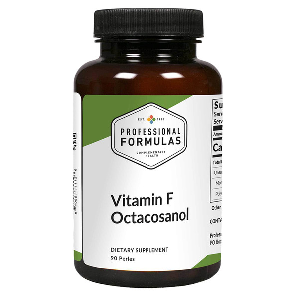 Vitamin F Octacosanol Concentrate 90 Perles - 2 Pack