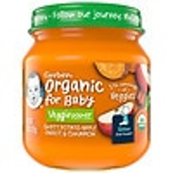 Organic Baby Food Sweet Potato Apple Carrot & Cinnamon