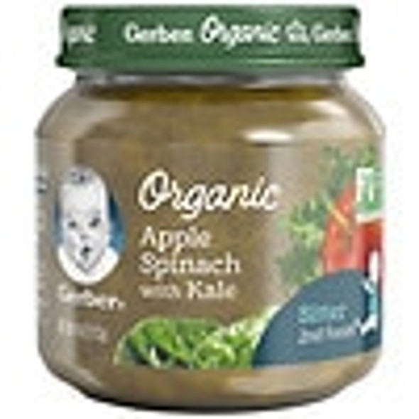 Organic Baby Food Apple Spinach with Kale