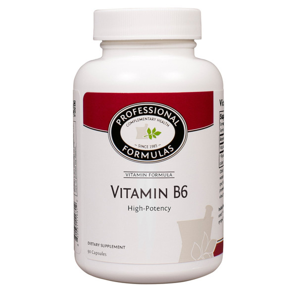 Vitamin B6 Pyridoxine 90 Capsules - 2 Pack