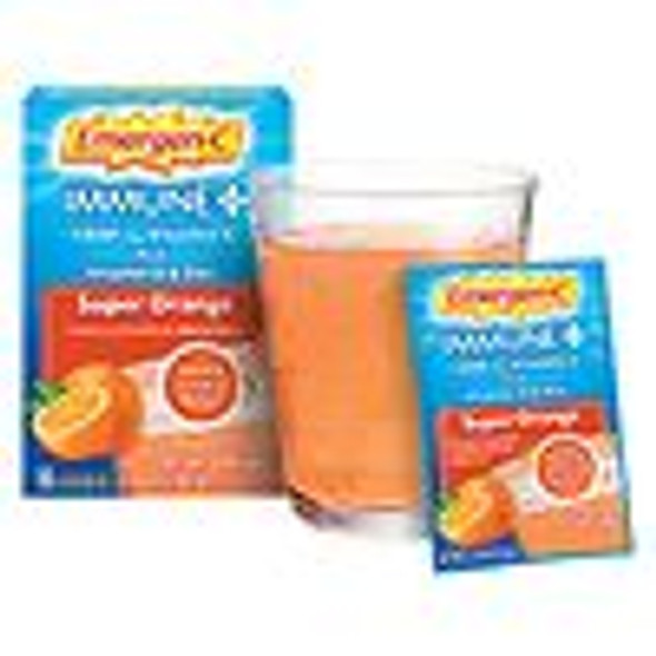 Drink Mix with 1000 mg Vitamin C Plus Vitamin D & Zinc, Super Orange