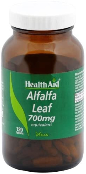 Healthaid Alfalfa 700Mg - 120 Vegan Tablets