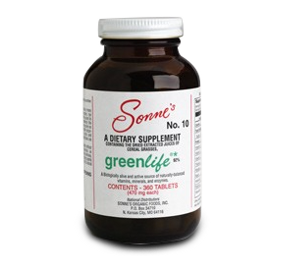 GREENLIFE (360 tablets) by Sonne's Products