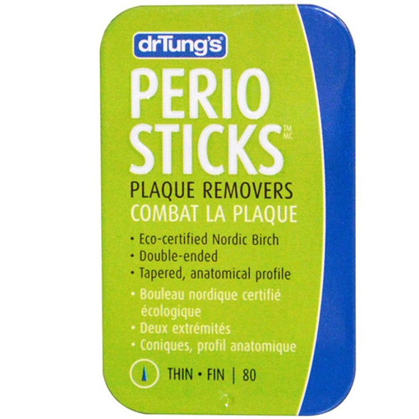 Perio Sticks Plaque Remover Thin 80 Ct