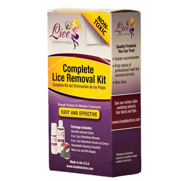 Complete Lice Removal Kit - Family Pack