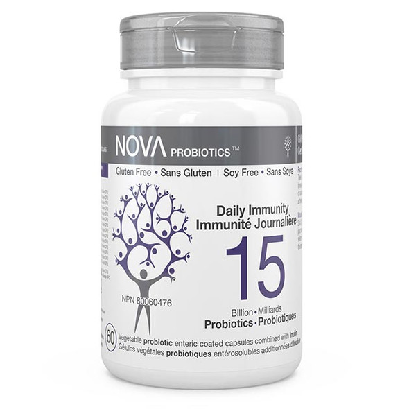 Nova Probiotics Daily Immunity 15B 60 VCaps