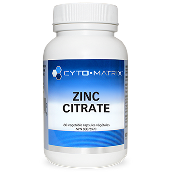 Cyto-Matrix Zinc Citrate - 50mg 60 VCaps