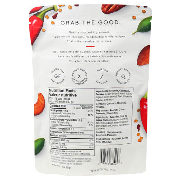 Handfuel Sweet Chili Mixed Nuts 150g
