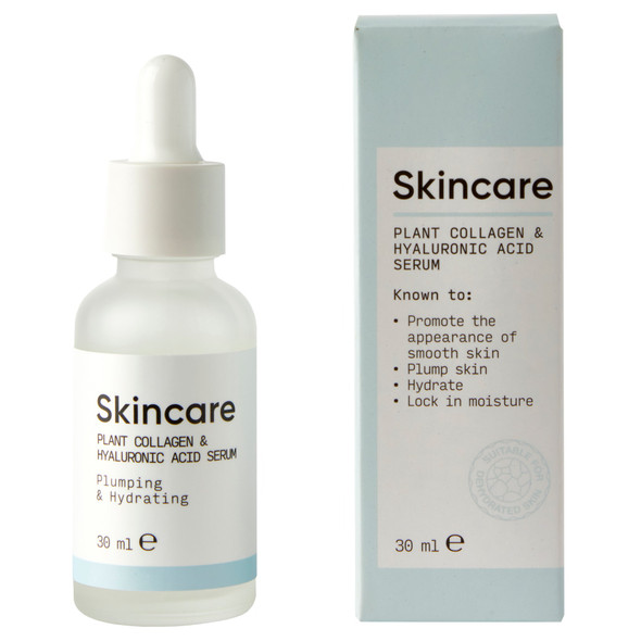 Skincare hyaluronic acid & plant collagen serum