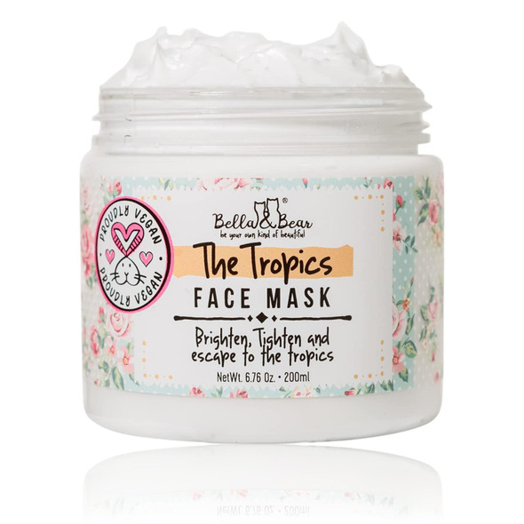 Bella and Bear Tropics Face Mask