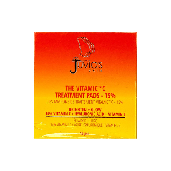 Juvia's Skin The Vitamic C Treatment Wipes, (15 Pads)