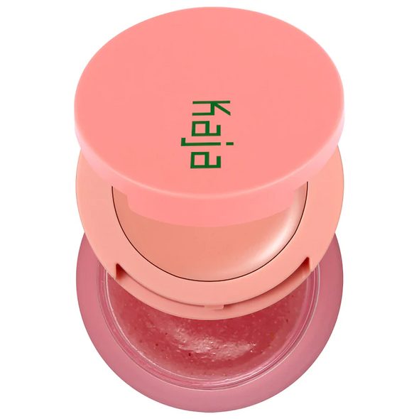 Kaja Strawberry Rose Balmy Bento Lip Balm + Scrub