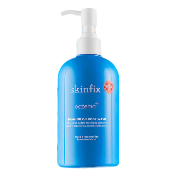 Skinfix Eczema+ Foaming Oil Body Wash, 12.5oz/370ml