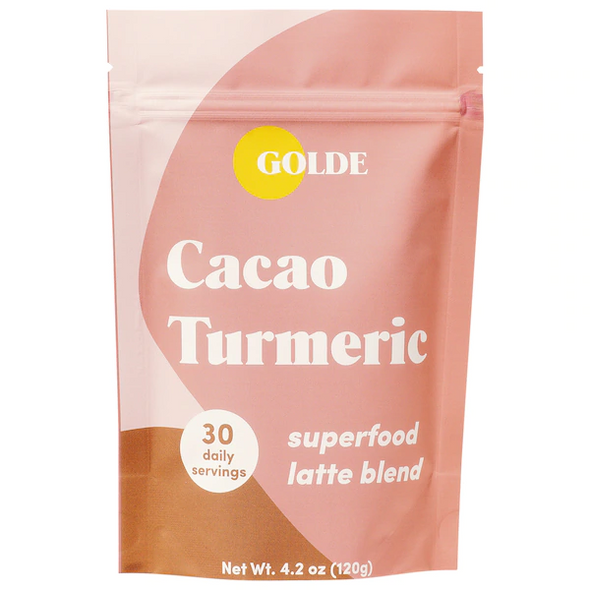 Golde Cacao Turmeric Latte Blend for skin glow + destress