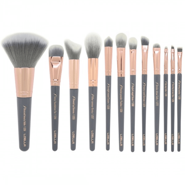 LOELLA Femme Fatale collection - 12 piece professional brush set