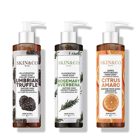 Umbrian Apothecary Hand Soap Trio