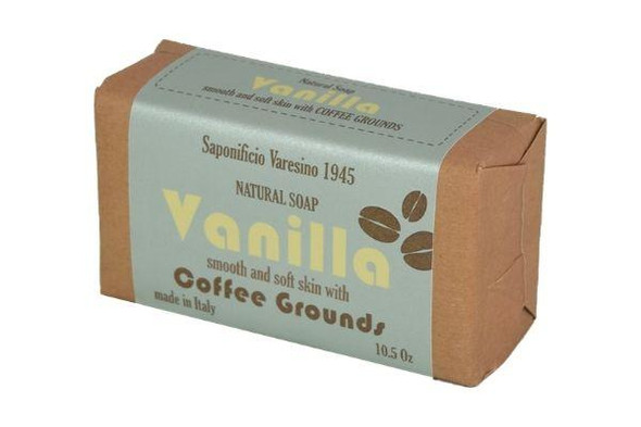 Vanilla & Coffee Grounds Exfoliating Bar Soap