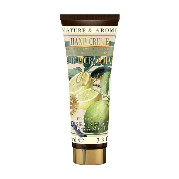 Nature & Arome Hand Cream enriched w/ Vitamin E (Apothecary) - Bergamot