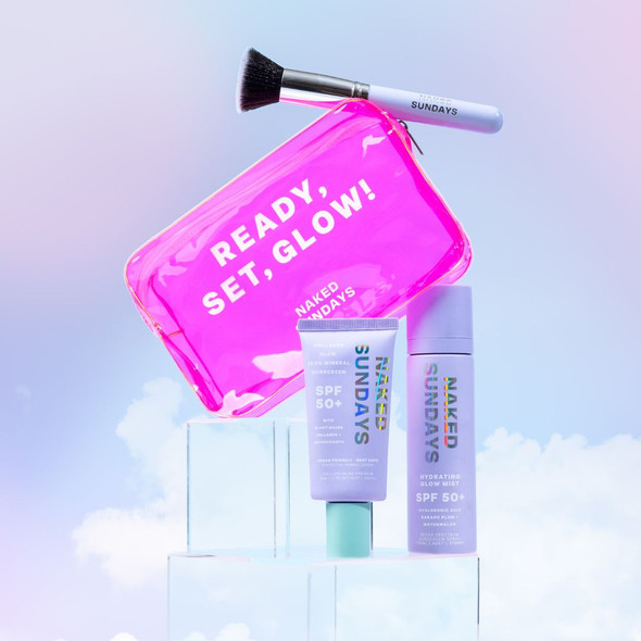 SPF BFF Bestsellers Trio WITH FREE NEON PURSE!