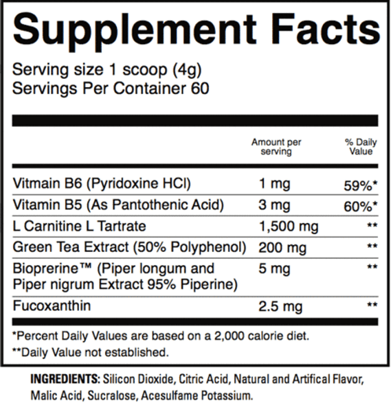 L-Carnitine 60srv