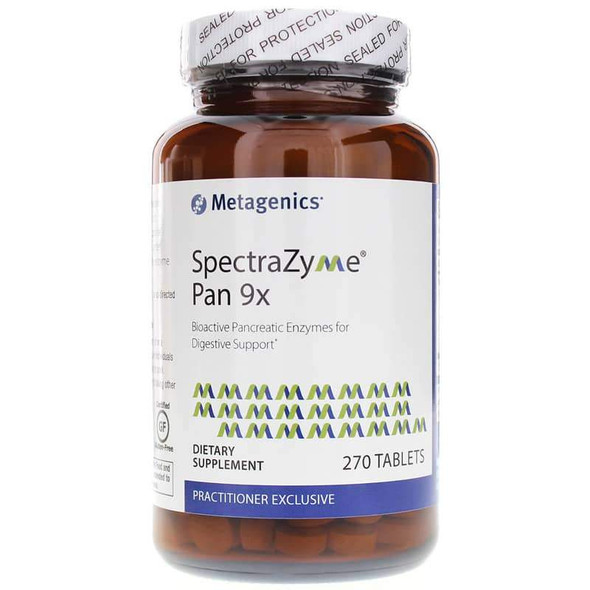 Spectrazyme Pan 9X Digestive Support 270 Tablets