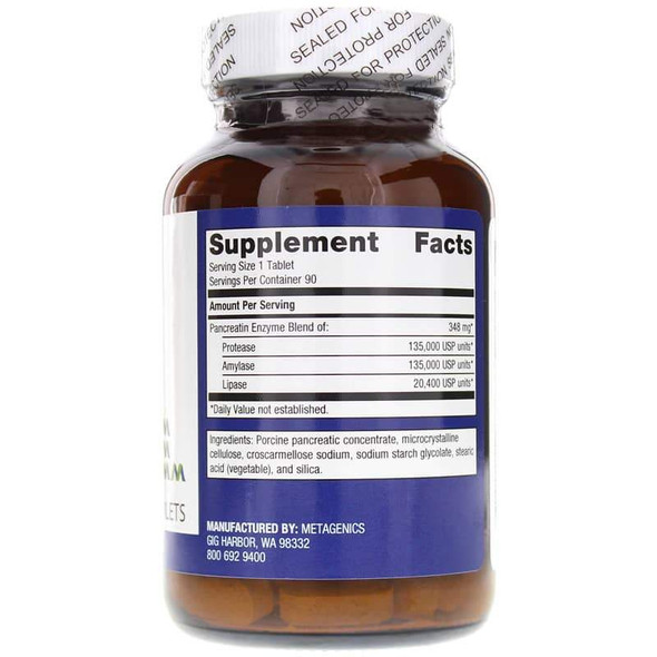 Spectrazyme Pan 9X ES (Extra Strength) 90 Tablets