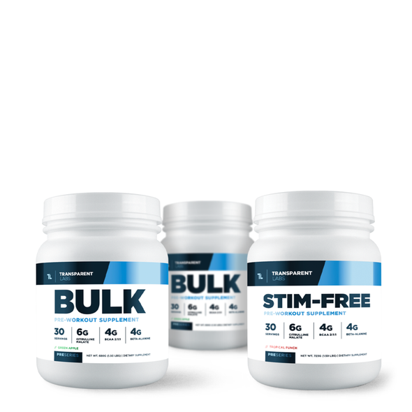 3 Month Cycle Preseries Bulk Pre-Workout Stack