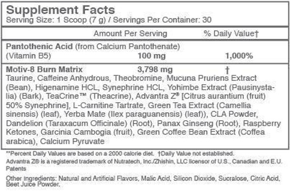 Motiv8 Ultimate Weight Loss Stack