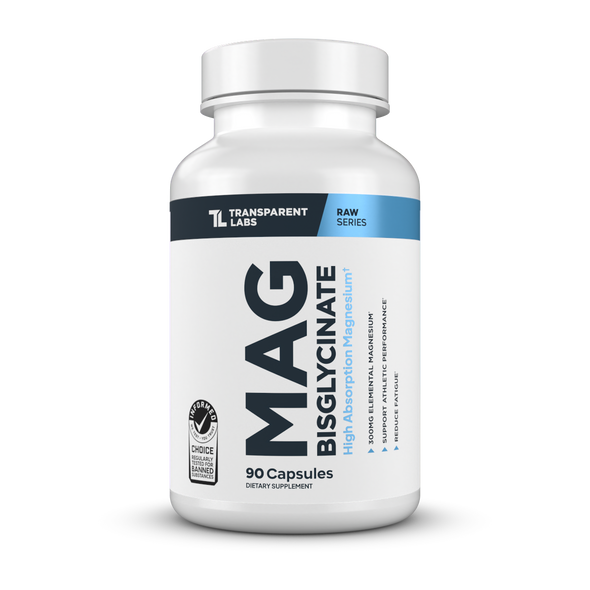 Transparent Labs Magnesium Bisglycinate 90 Capsules